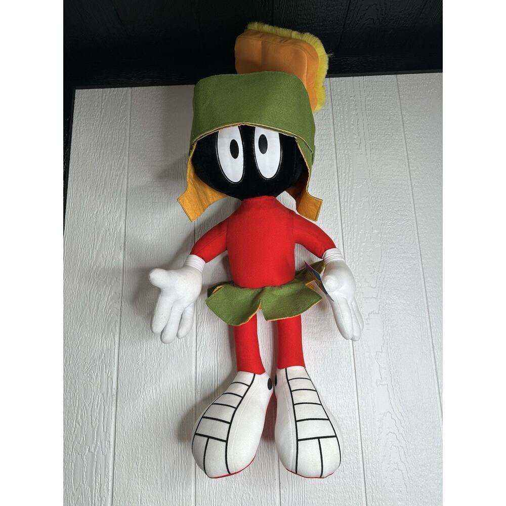 RARE HUGE 40” Vintage 1997 Marvin The Martian Play By Play Looney Tunes W/ Tag